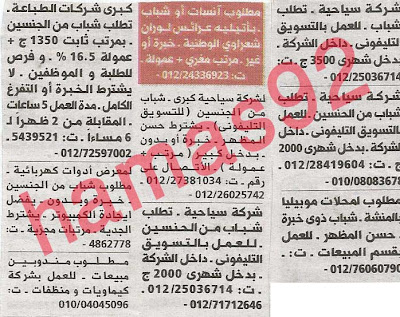 وظائف خالية فى جريدة الوسيط الاسكندرية الثلاثاء 23-04-2013 %D9%88+%D8%B3+%D8%B3+19