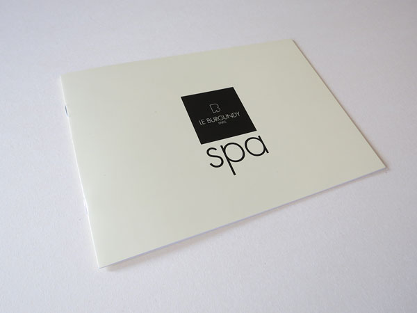 Spa Brochure Design