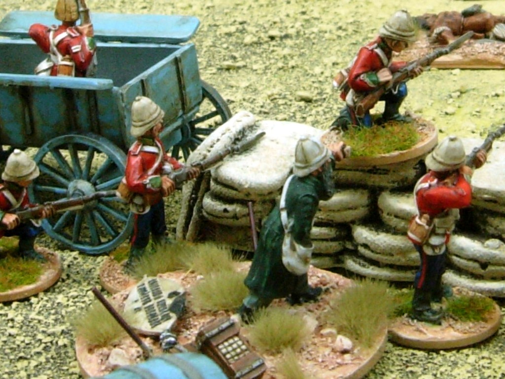Wargaming with Silver Whistle Rorke's Drift part 3 The Main Attack.