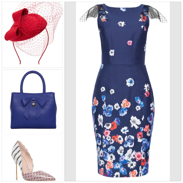 blue dresses myer
