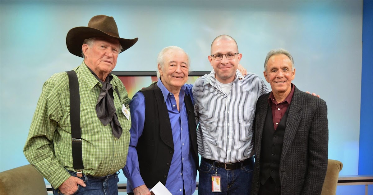 Ken Carr Blog Meeting Don Collier, Henry Darrow, and Rudy Ramos