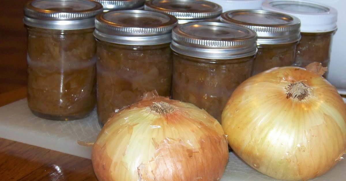 Hickery Holler Farm Canning Caramelized Onions