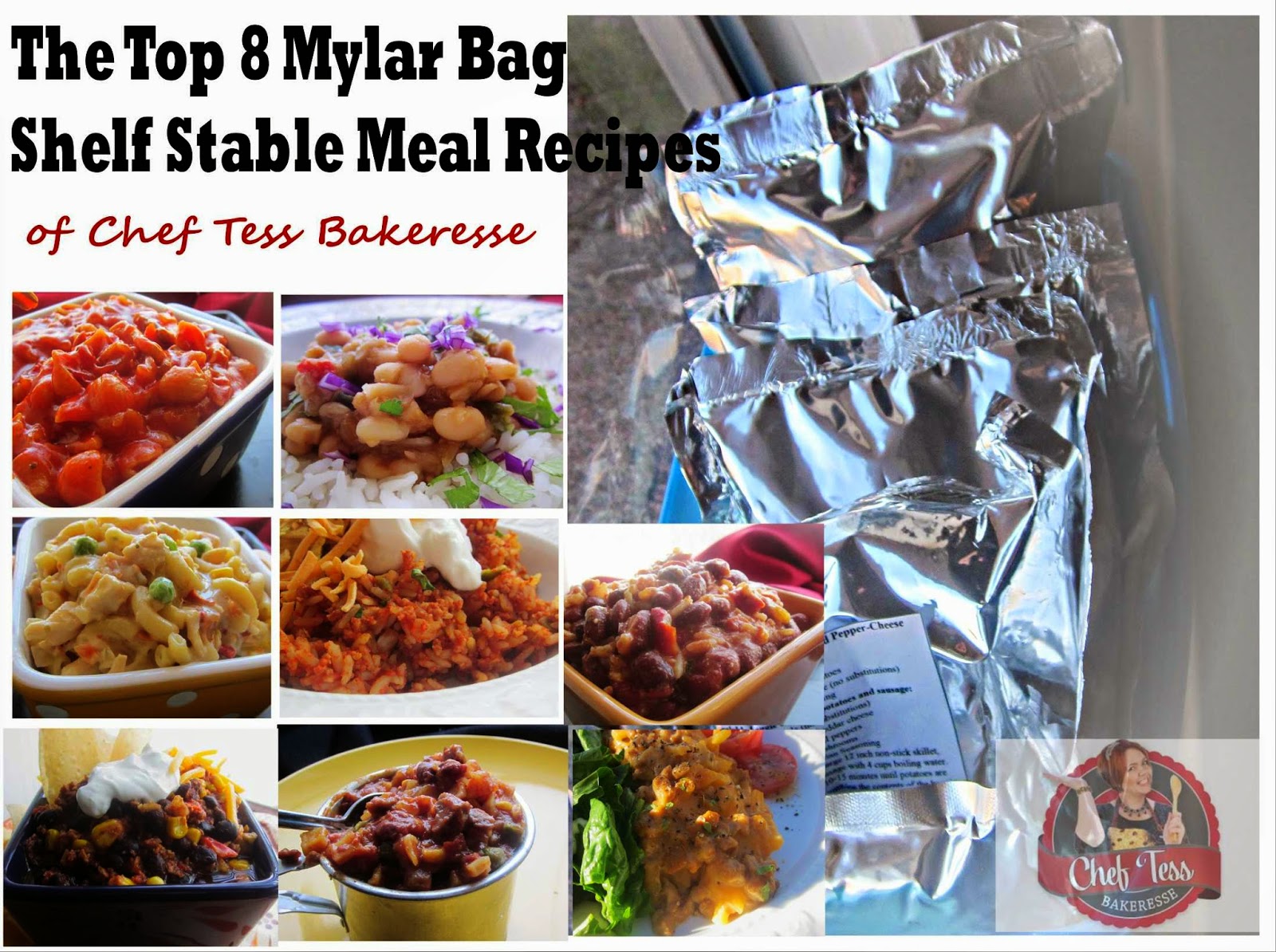 Chef Tess Bakeresse 52 Method Perfected...Updated 8 Top Meals in a