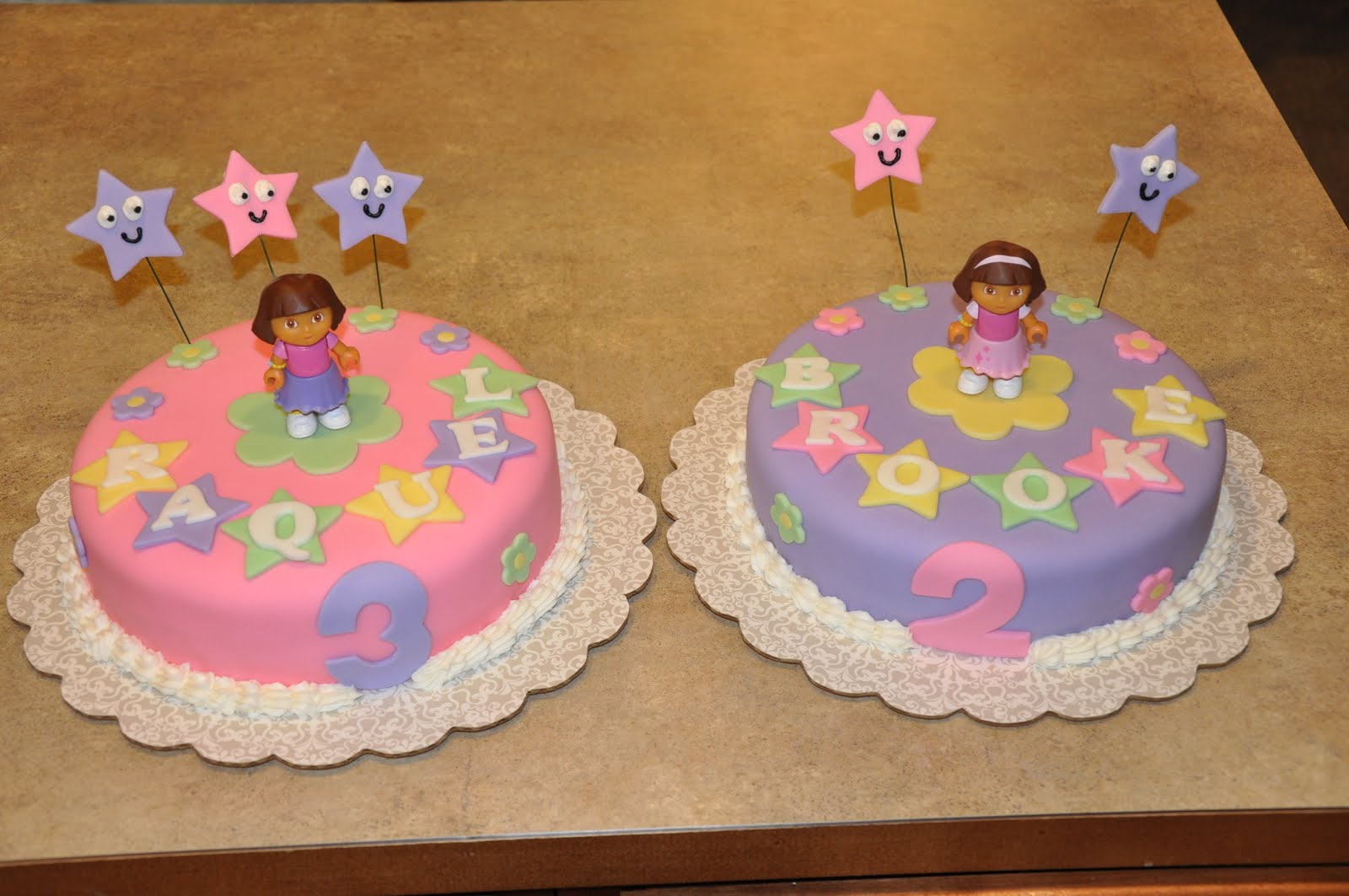Cake Creations by Christina: Dora the Explorer Birthday Cakes