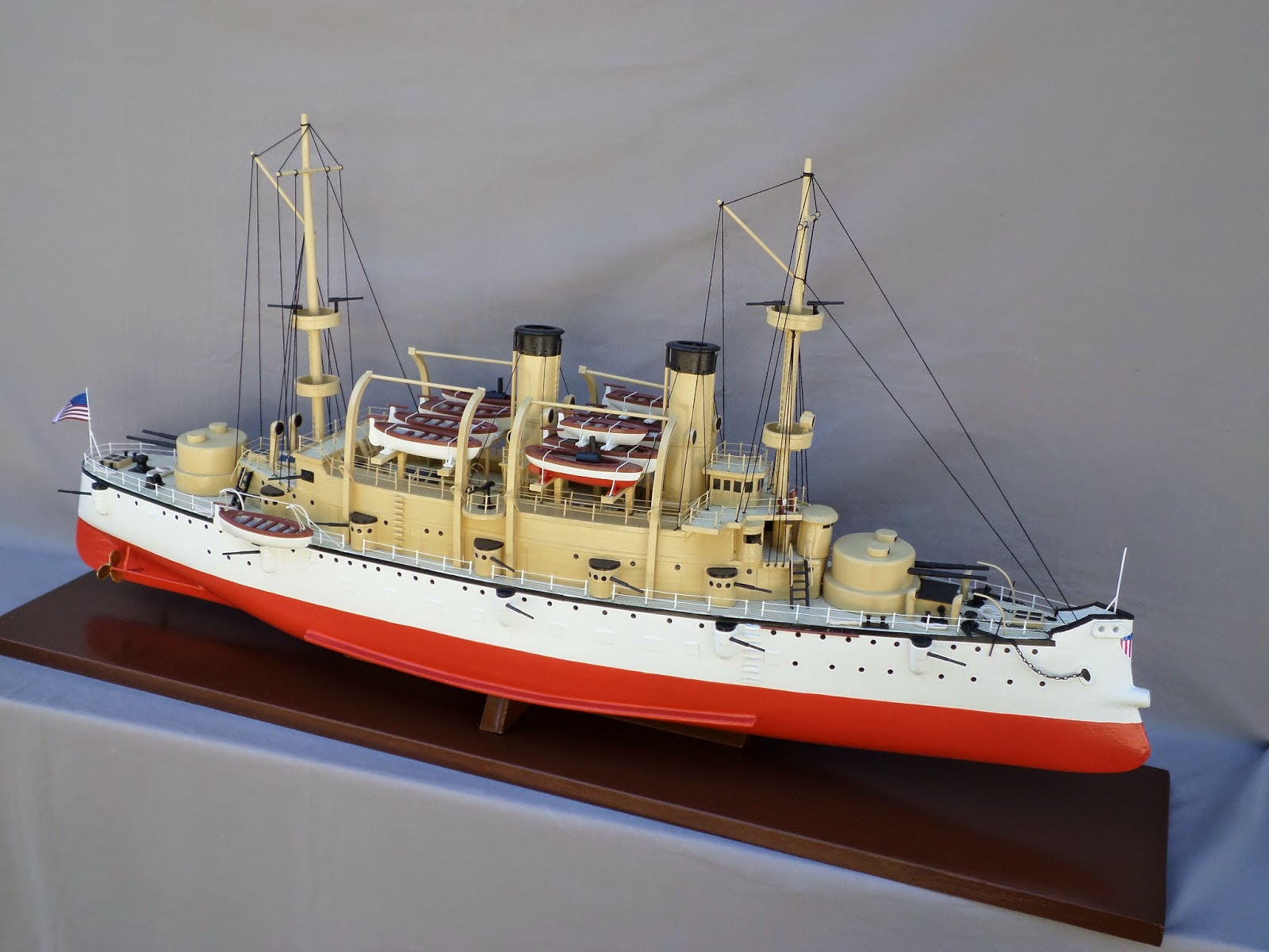 Niedermertl's Boats: Featured Boat: USS Olympia