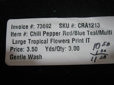 Tropical Floral ITY Knit Hi Low Hem Maxi Dress www.sewplus.blogspot.com