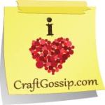 I've been featured on Craft Gossip!