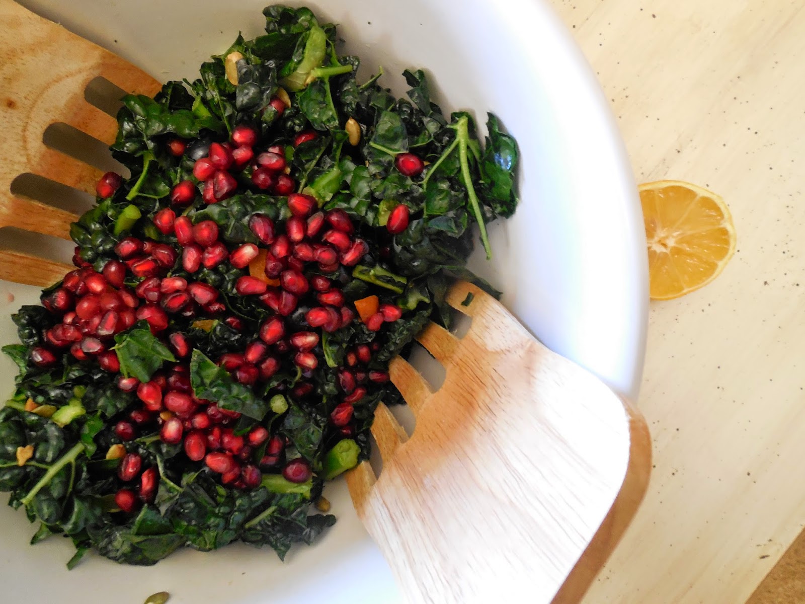 NourishRDs Wild Rice & Massaged Kale Salad