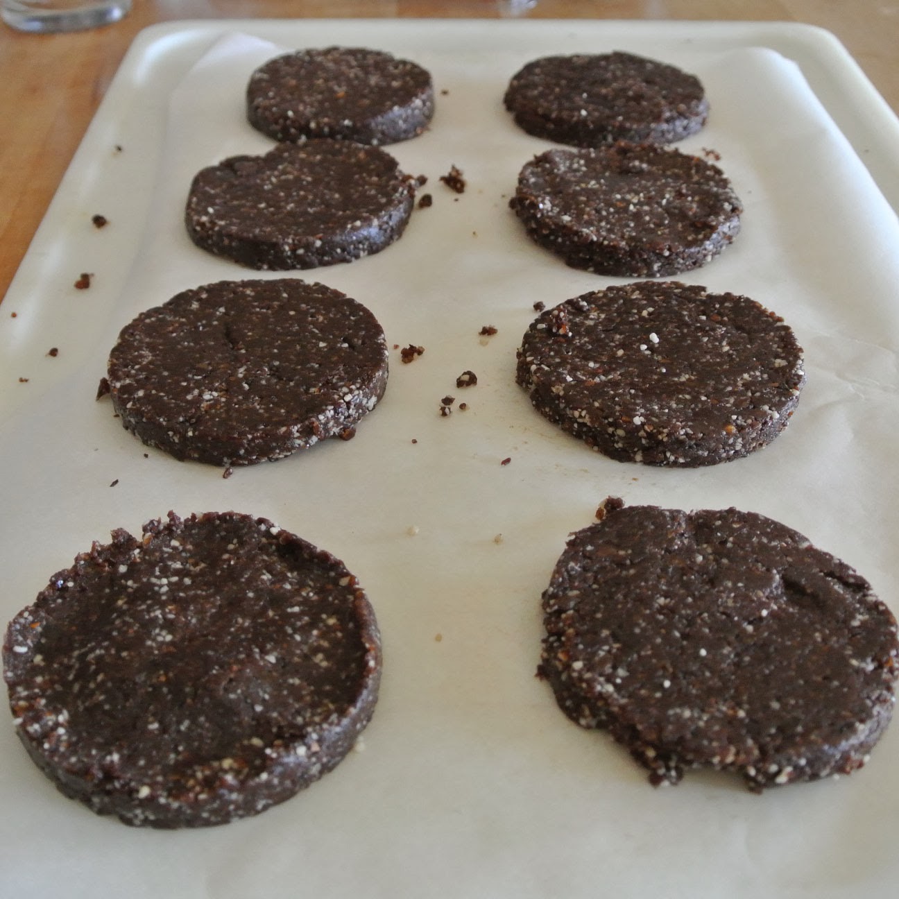 Mom, What's For Dinner? Healthy Chocolate Brownie Cookies