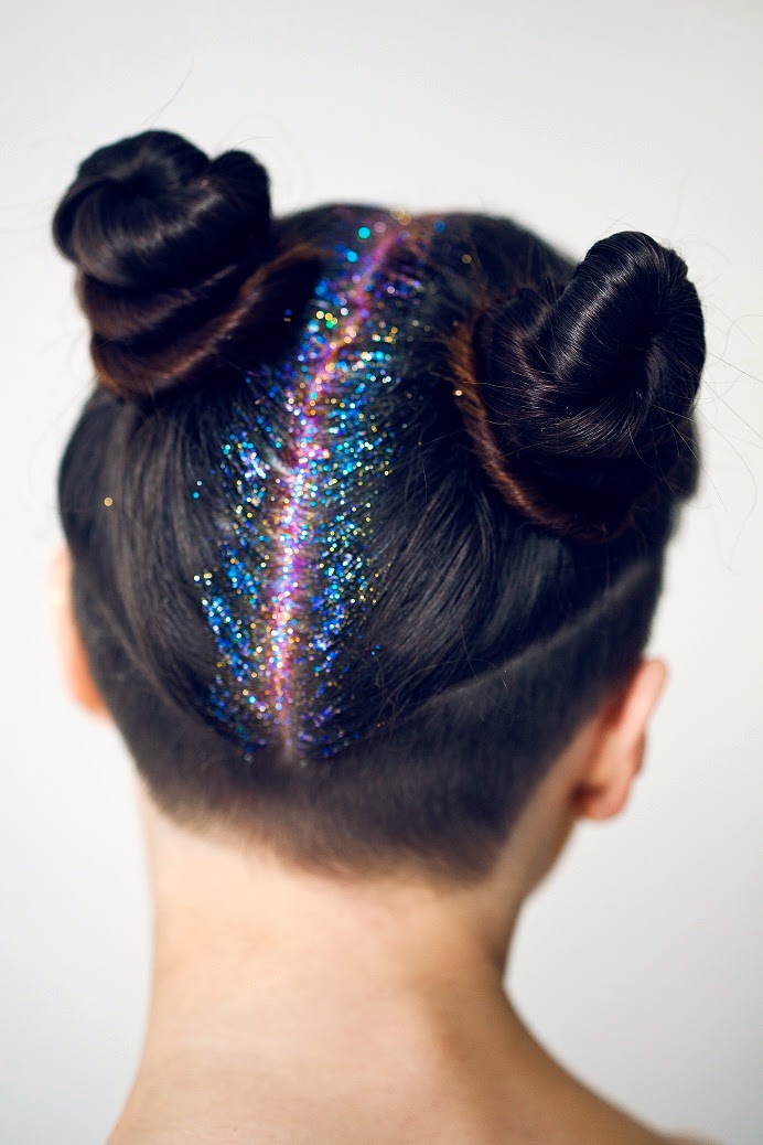 Sassy those Locks Glitter Fades and Hair for Days Bee Waits For No One