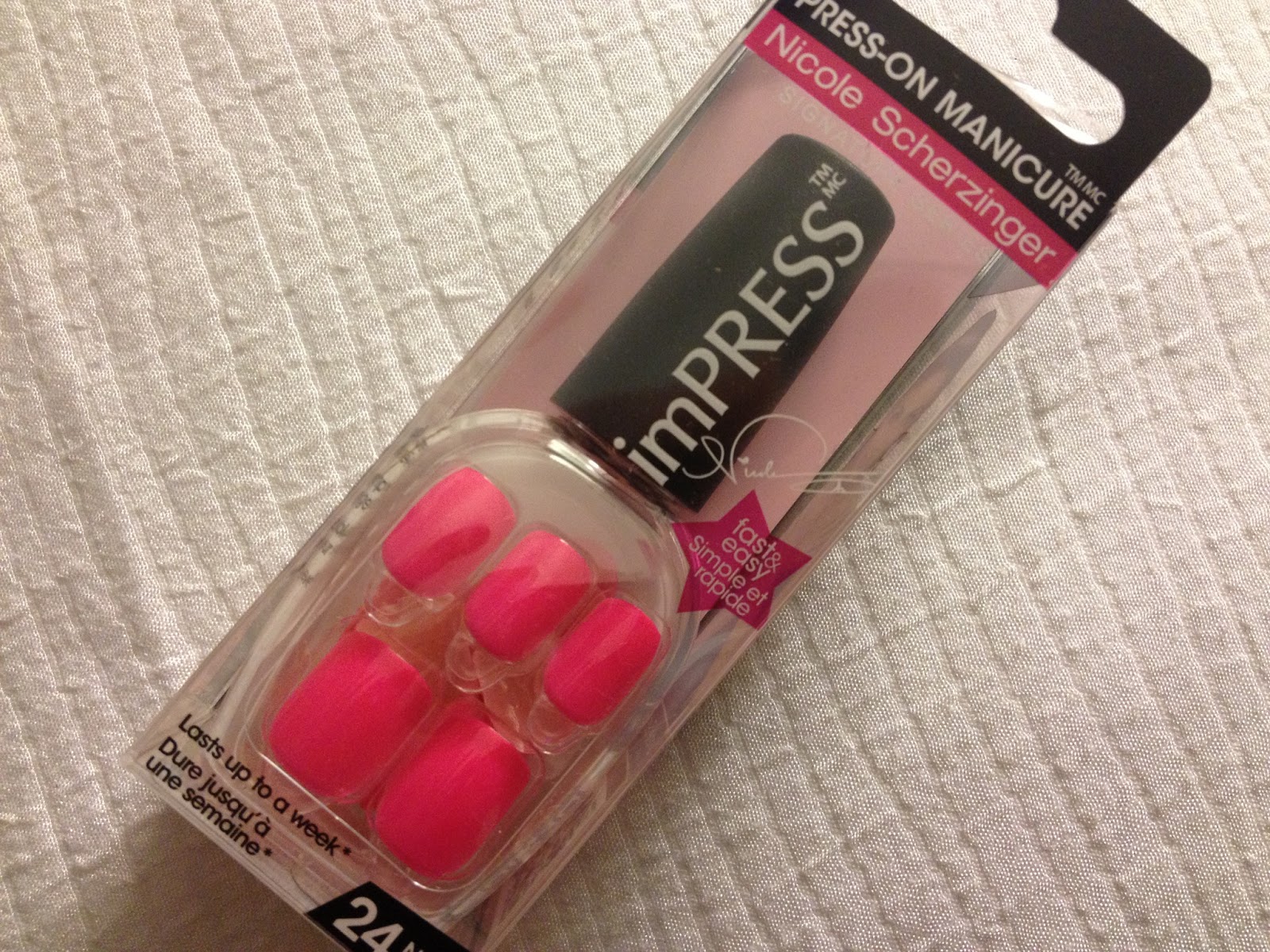 Broadway Nails imPress on Nail Manicure Review and Application