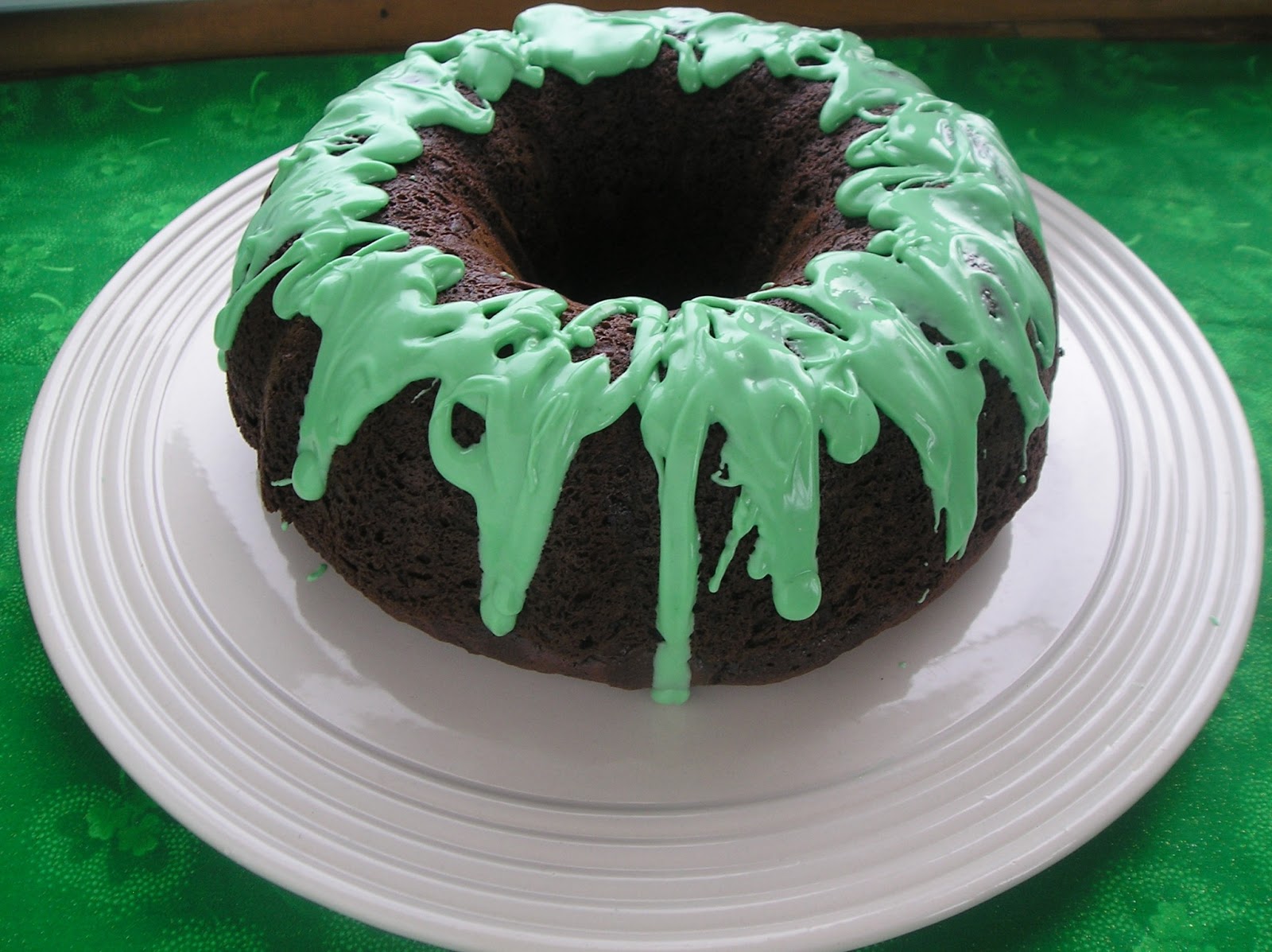 Chocolate Mint Bundt Cake Edesia's Notebook