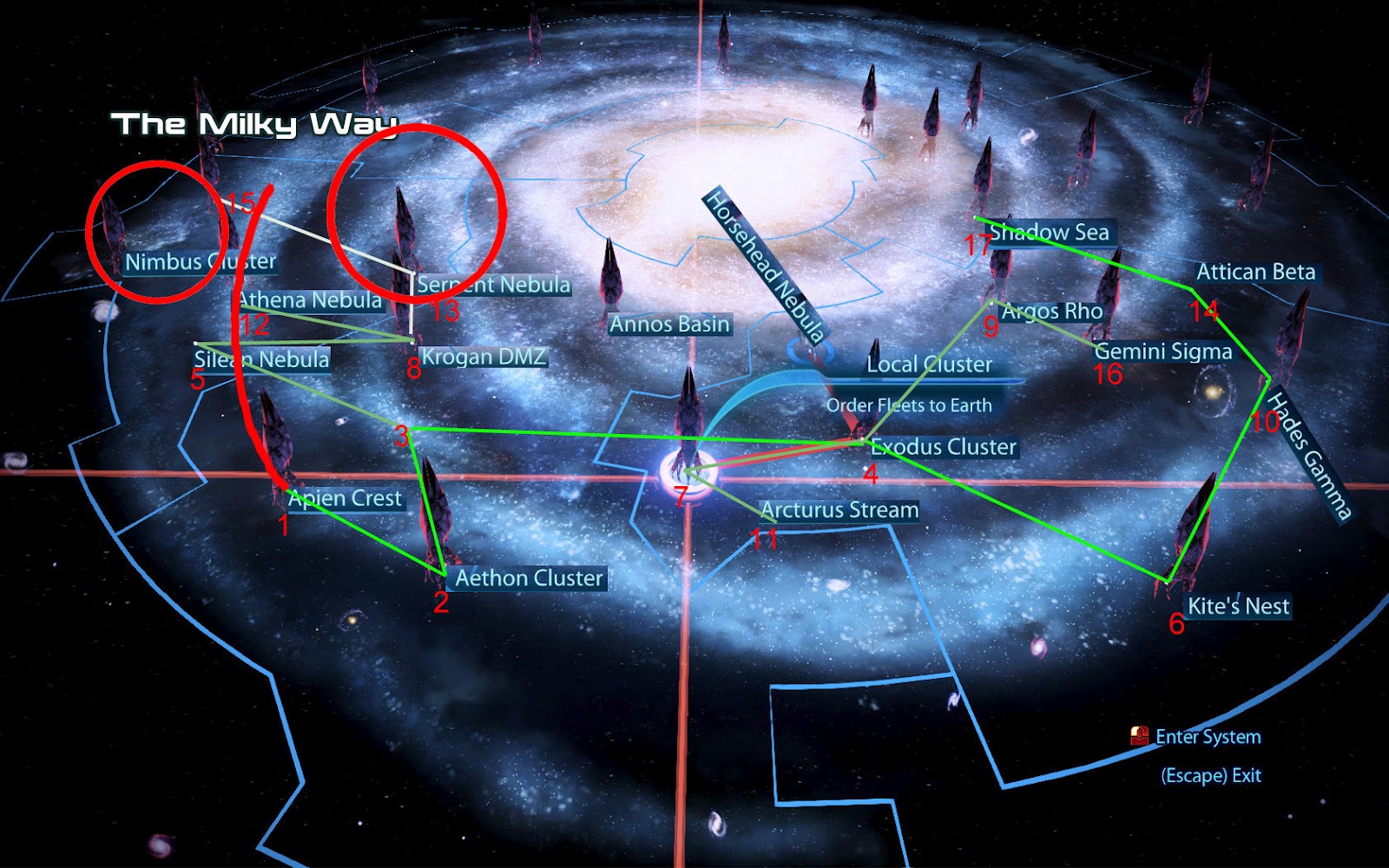 No Reapers and Unlimited Scan range on Galaxy Map at Mass Effect