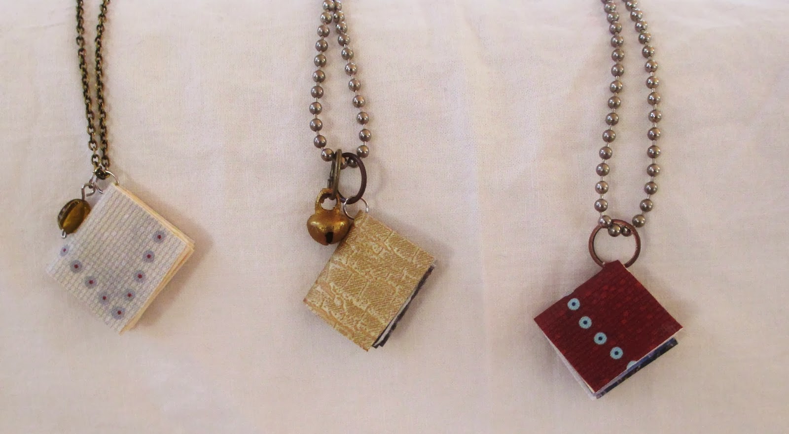 365 Handmade Books A Book A Day Book NECKLACES 38 through 49