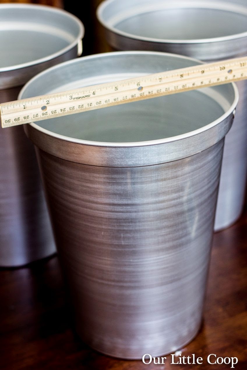 maple sap collecting buckets