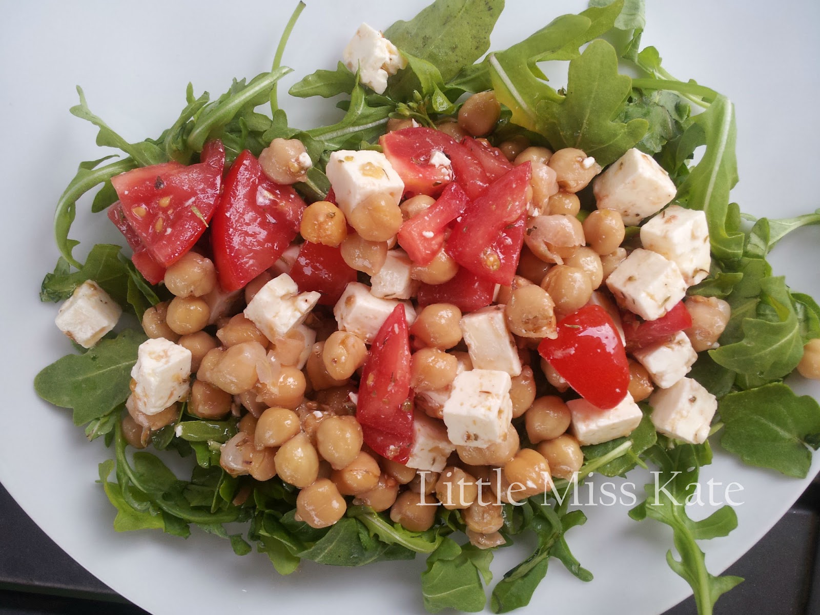Tomato, Chickpea and Feta Salad Kate & Company