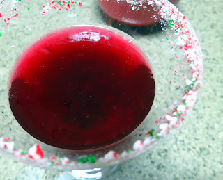 pomegranate mint cocktail