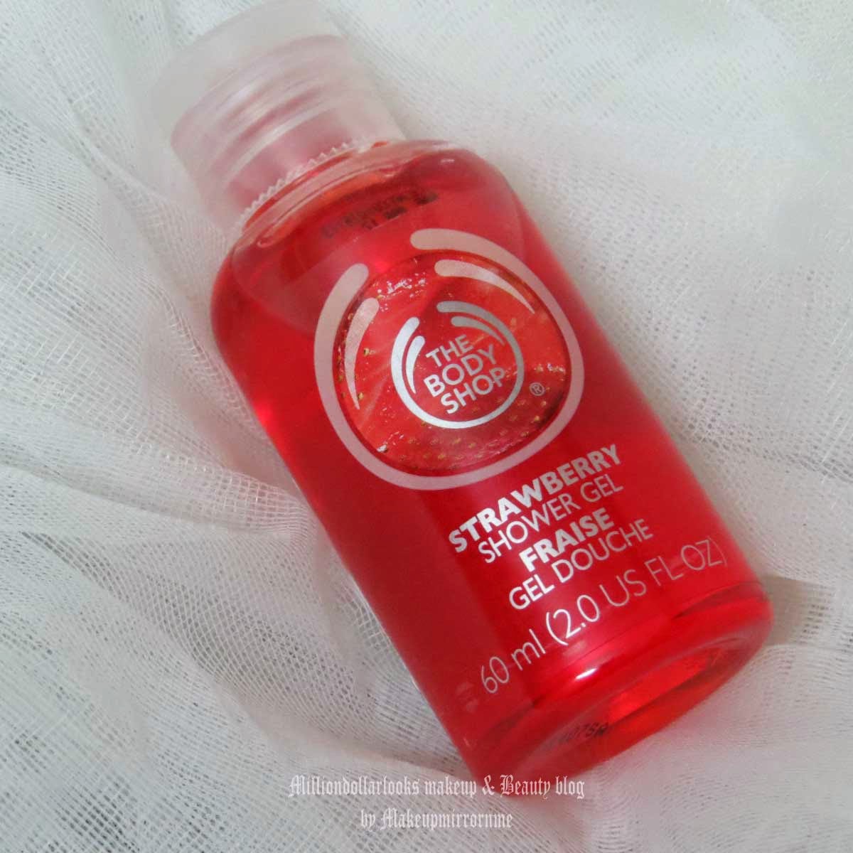 The Body Shop Strawberry Shower Gel Review, Pictures & Price in India | indian beauty blog, indian beauty blogger The Body Shop Strawberry Shower Gel Review, Pictures & Price in India, Best of The Body shop products, The body shop shower gel range, The body shop strawberry range review, Indian beauty blog, Indian beauty blogger, Indian makeup blogger, Indian makeup and beauty blog, Best bath products India, Best strawberry shower gel, Strawberry fragrance, Shower gel review India, The body shop india review