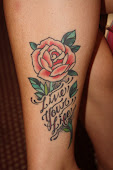tattoo I got in Portland (city of roses)