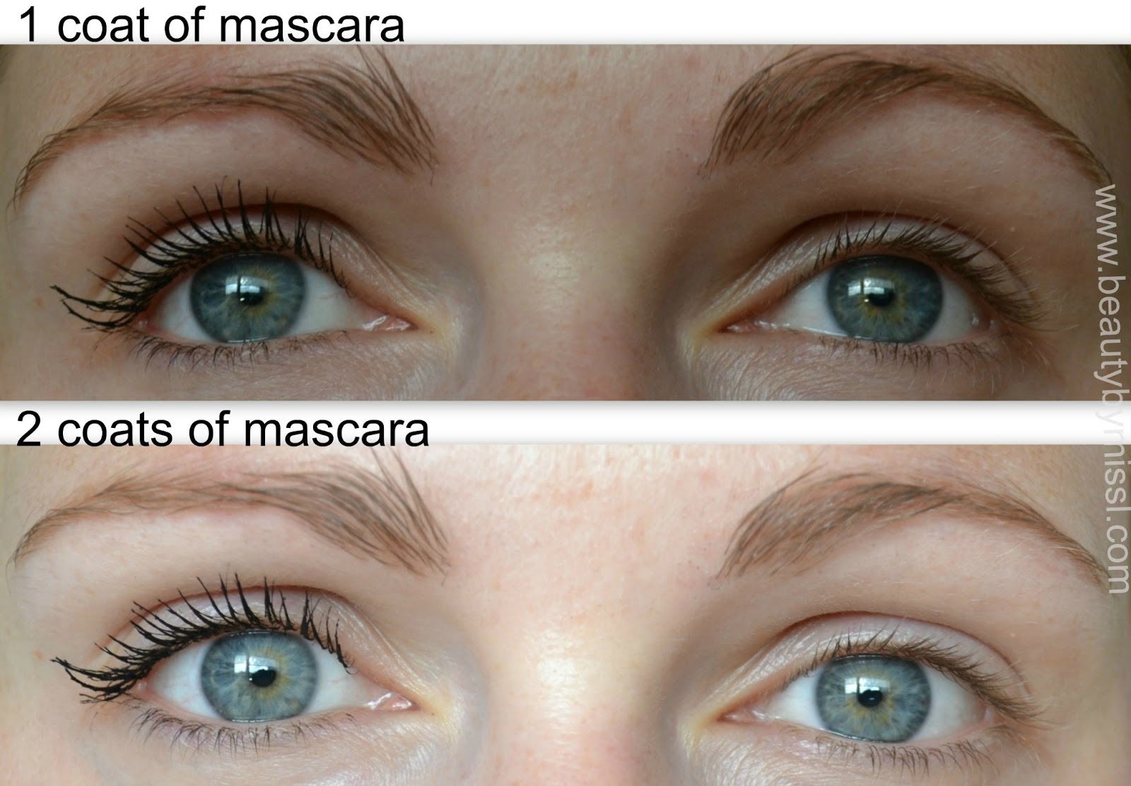 Oriflame Maxi Lash 3D Mascara on my lashes