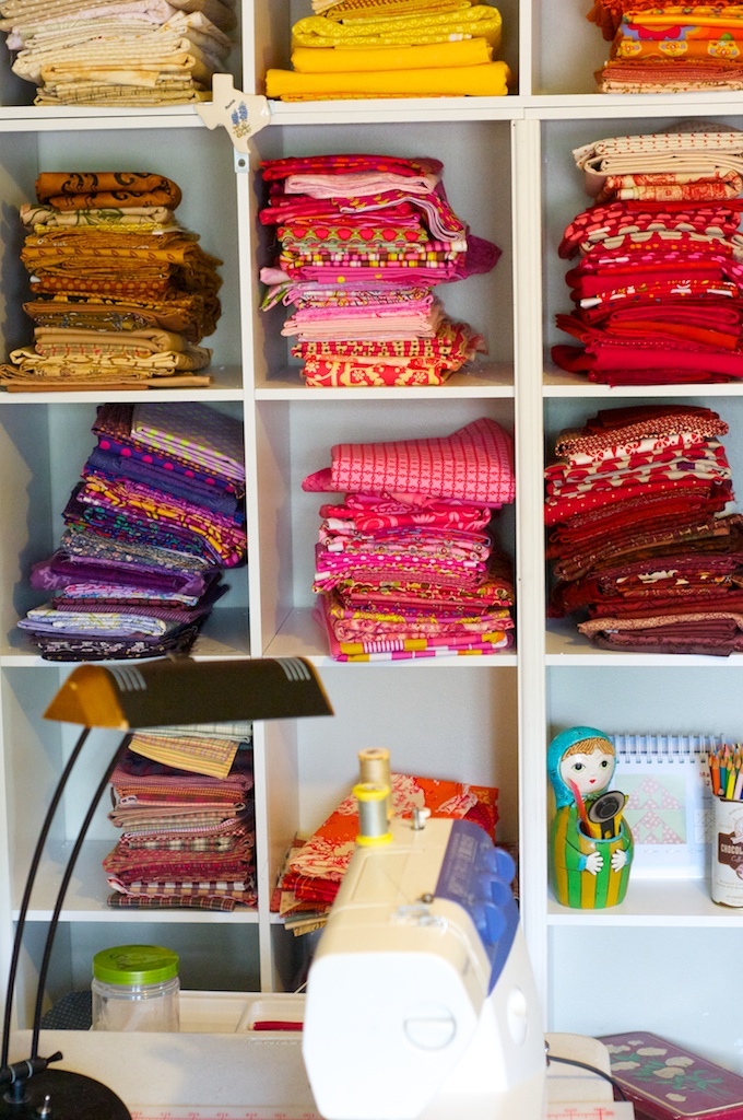 Valli & Kim How do you store your fabric?