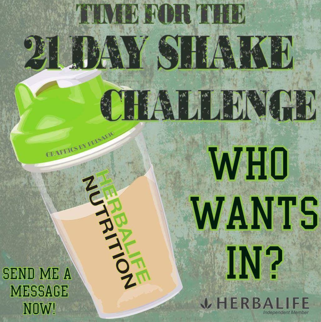 HERBALISS: 21 Day Shake Challenge!