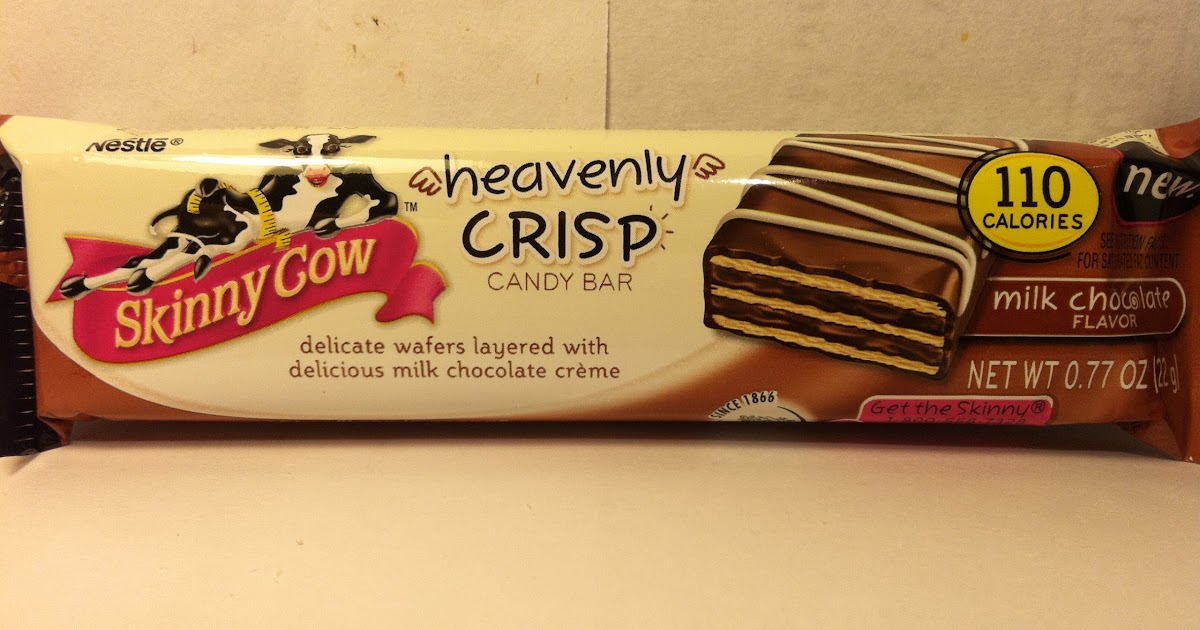 Crazy Food Dude Review Skinny Cow Milk Chocolate Heavenly Crisp Candy Bar