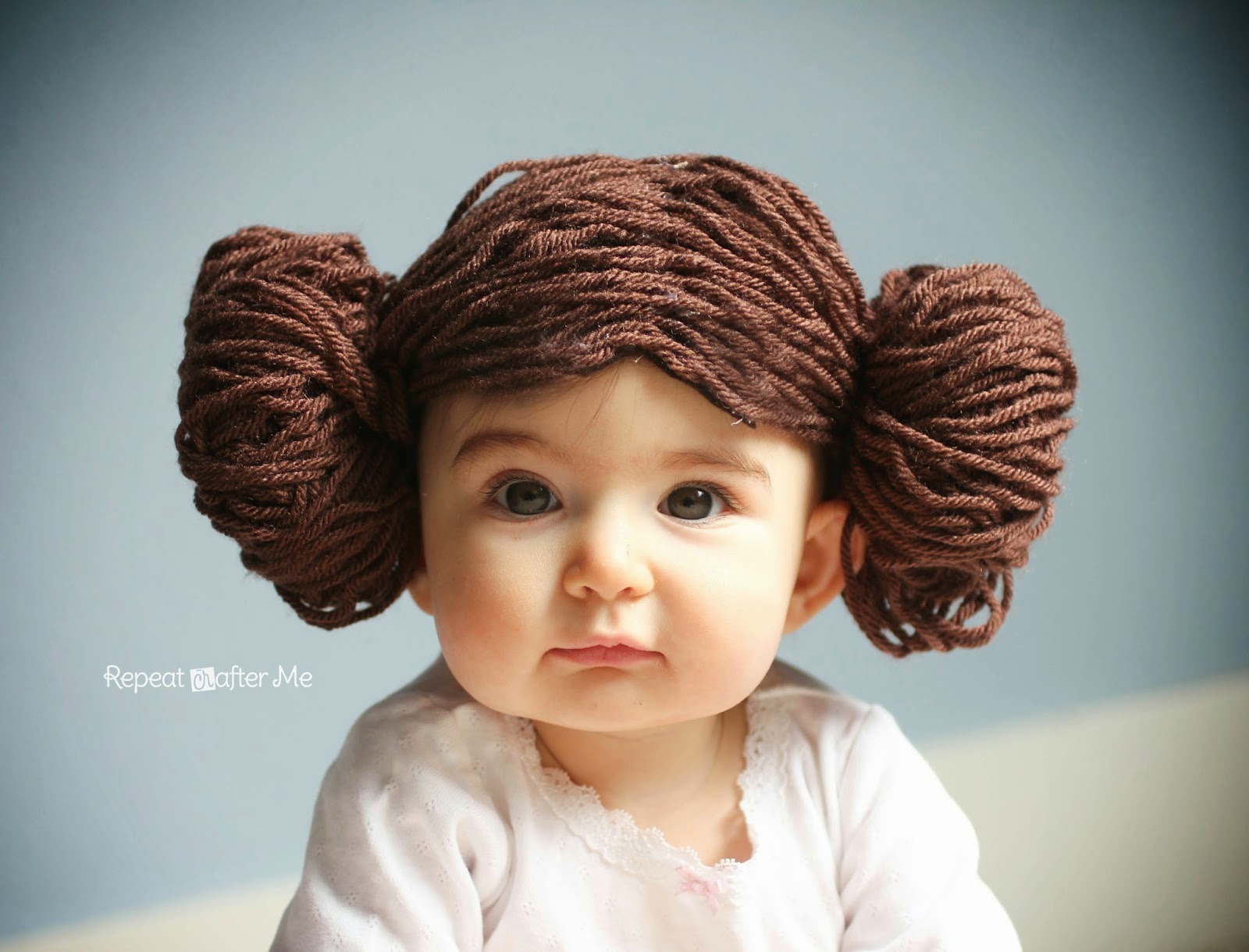 DIY Princess Leia Yarn Wig The Idea King