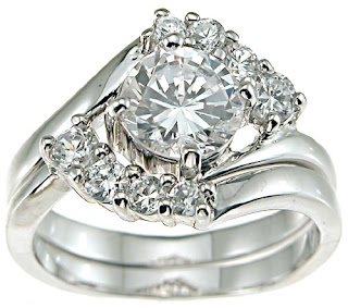 zirconium wedding rings zirconia diamond rings