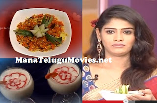 Aaha Emi Ruchi – Carrot Porriyal (Carrot Curry) & Coconut Sweet Lassi Recipes