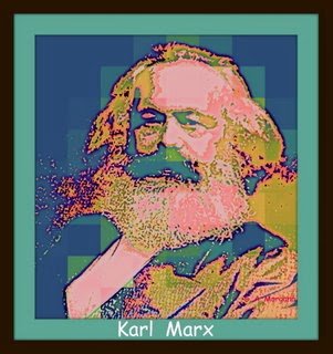Karl Marx, nato a Treviri, nel 1818 - scomparso a Londra, nel 1883.