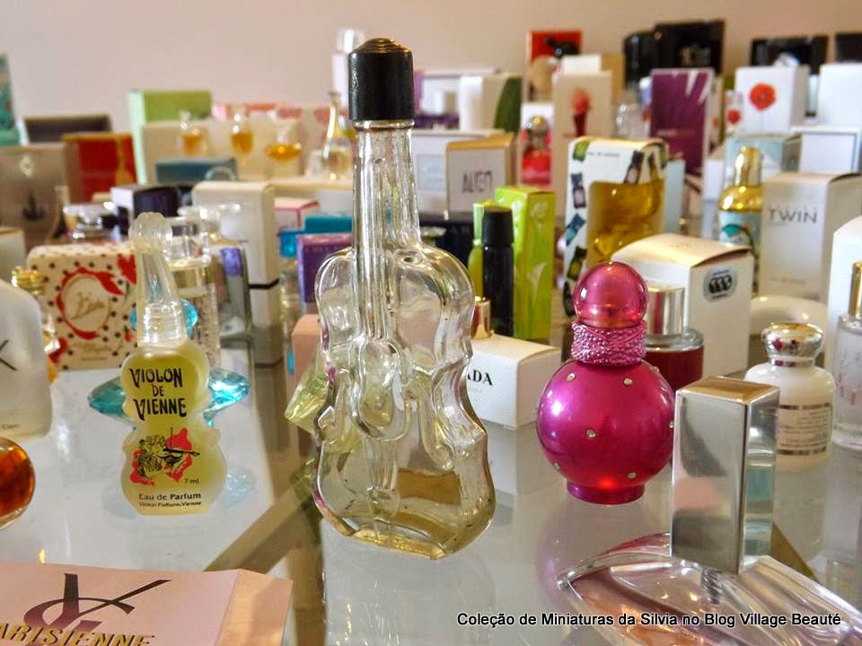 PERFUMES RAROS NA COLEÇÃO DA SILVIA COLEÇÃO DE MINIATURAS
