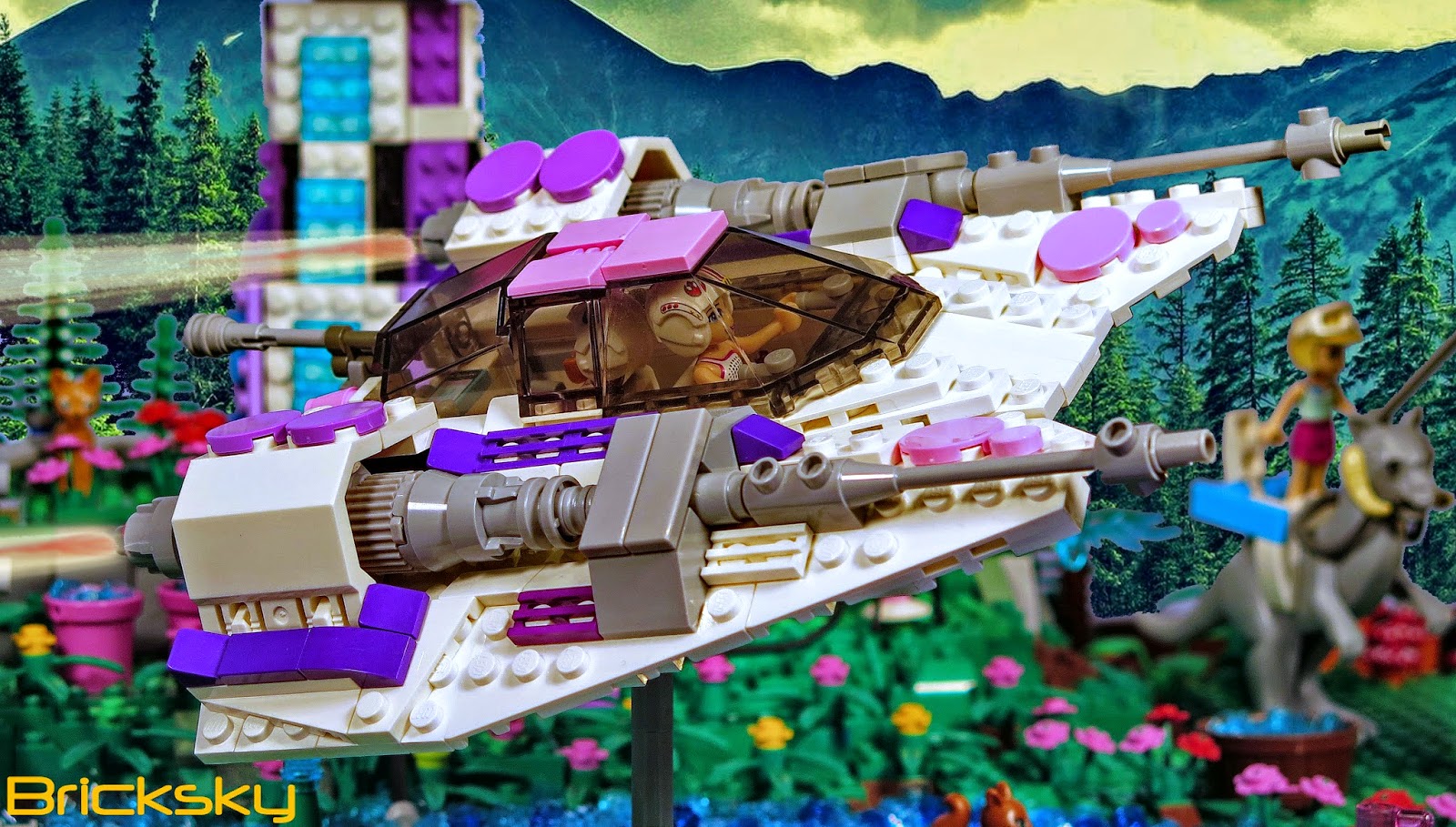 Lego Friends Star Wars Snow Speeder