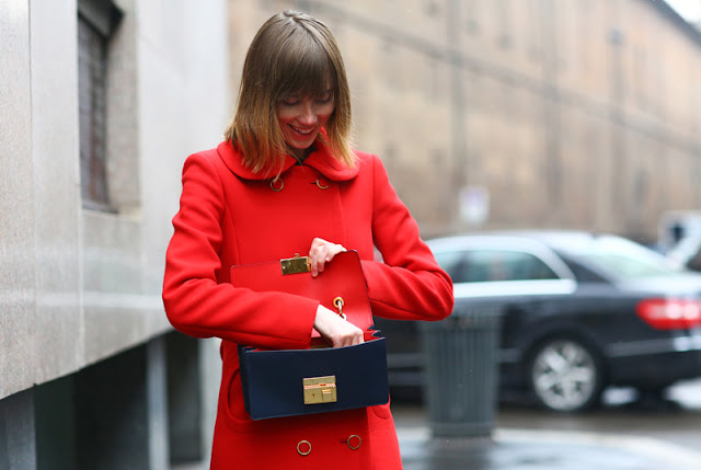 red coat trend