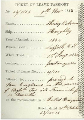 Tales from Colonial Queensland TicketofLeave Men Behaving Badly