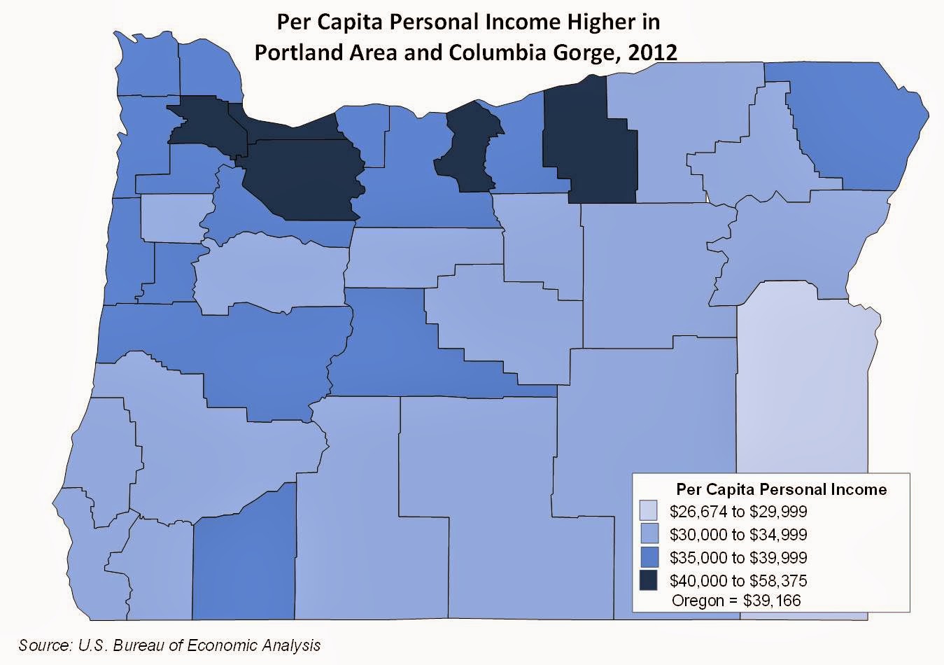 Oregon Workforce and Economic Information Oregon County and Metro Per
