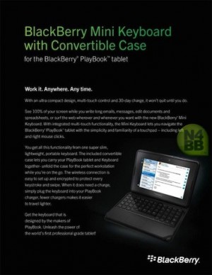 PlayBook Mini Keyboard RIM Releases Aksesoris PlayBook Mini Keyboard