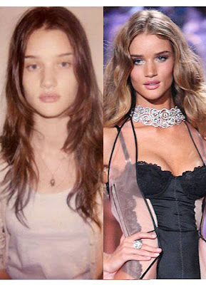 Wajah Para Top Model Sebelum Terkenal
