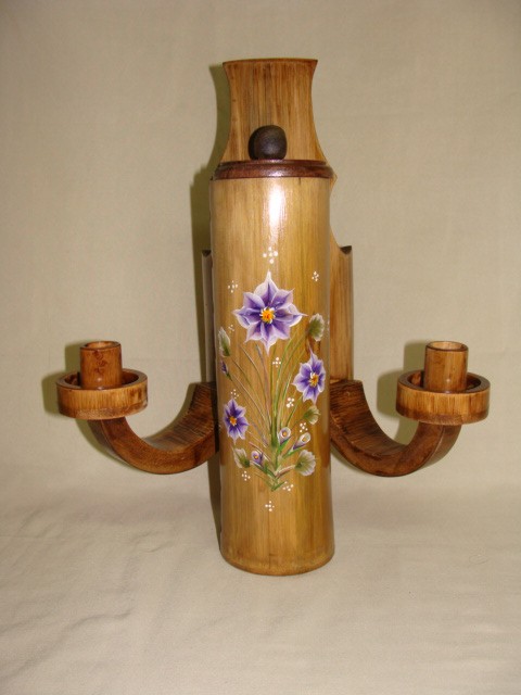 Bamfor ! la guadua en su máxima expresión.: hogar y decoración Decoración Artesanales Candelabros