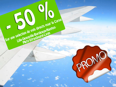billet avion pour la corse pas cher