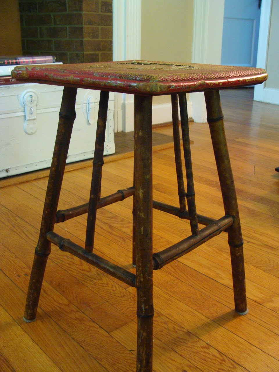 Something Ivory DIY Upholstered Side Table