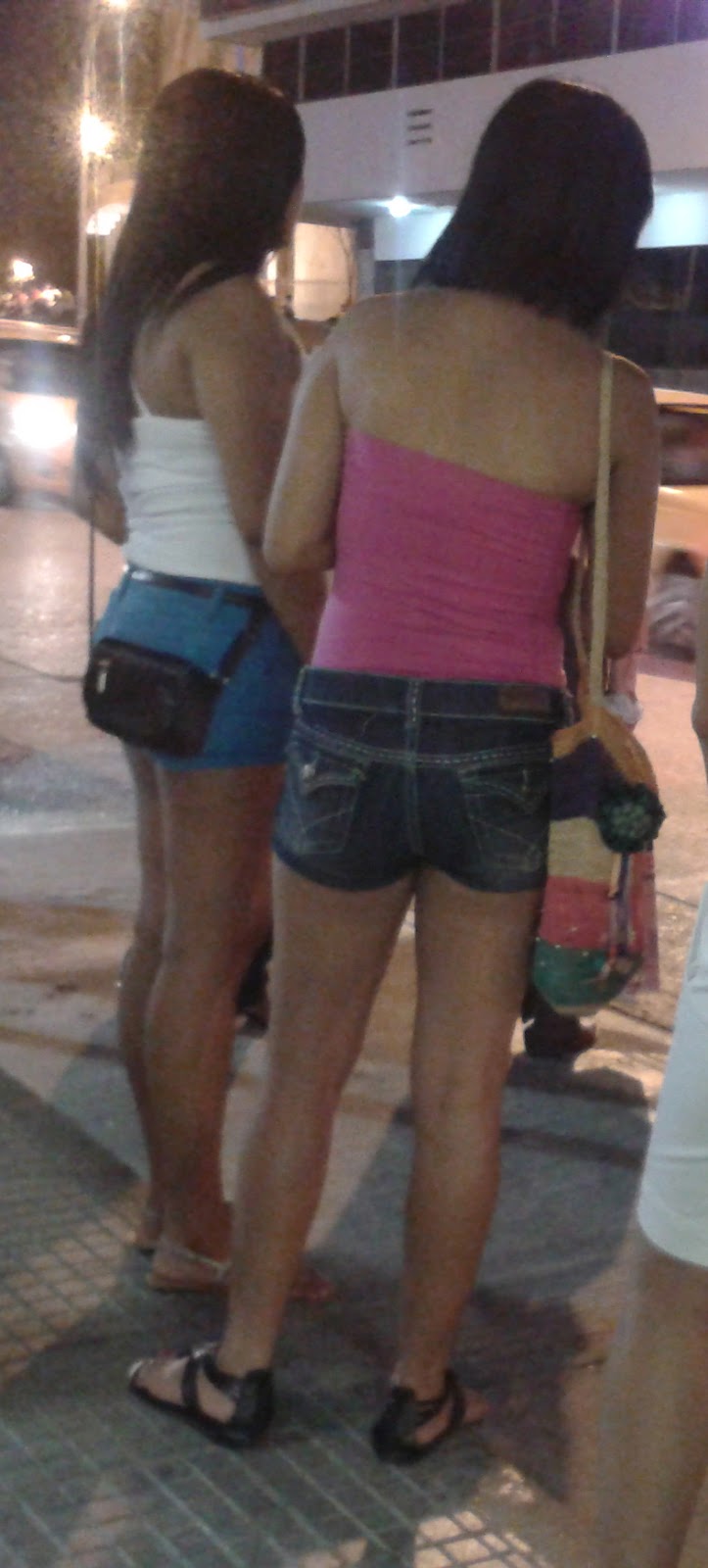 short apretado mujer