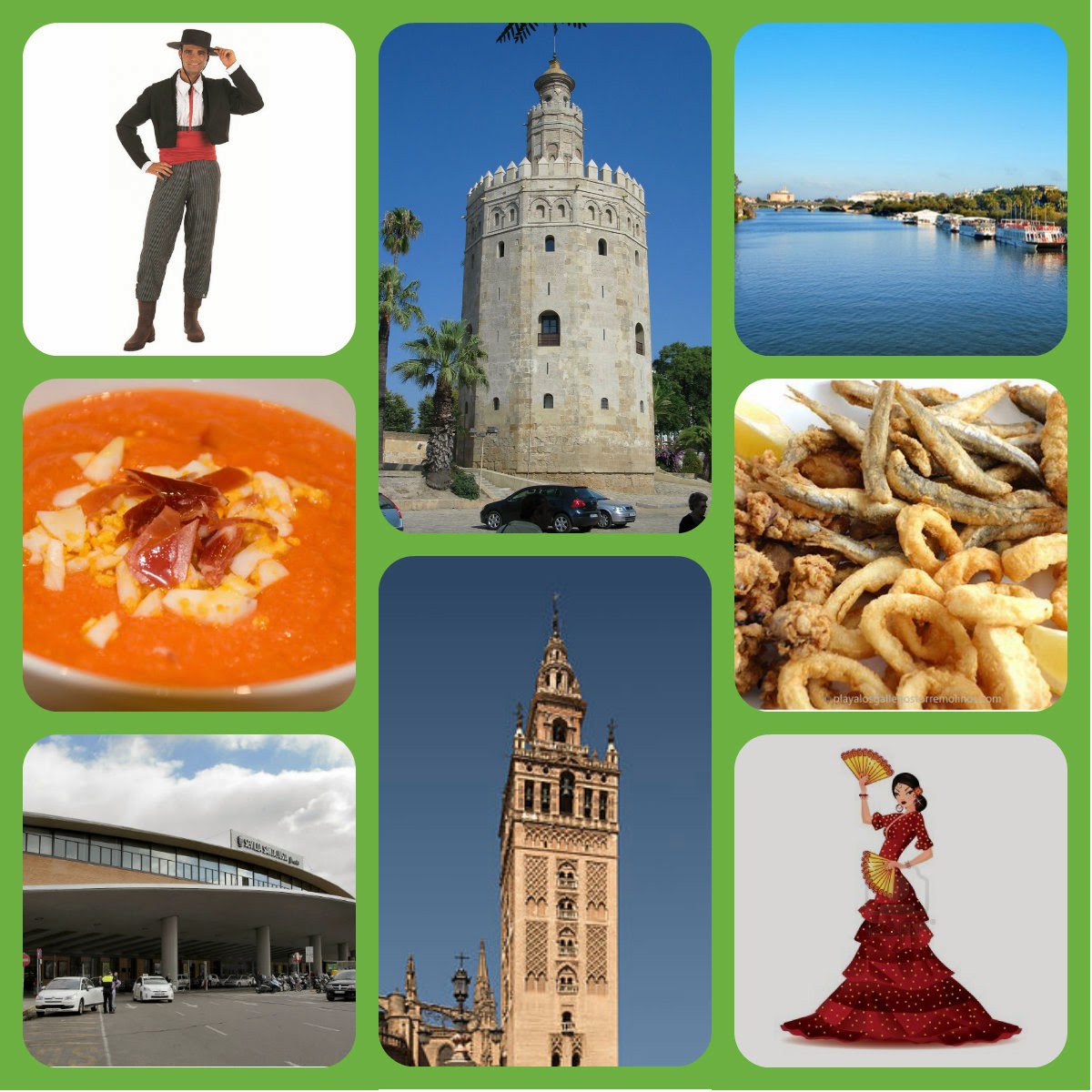 UNA MOCHILA DE SUEÑOS: SEVILLA TIENE UN COLOR ESPECIAL