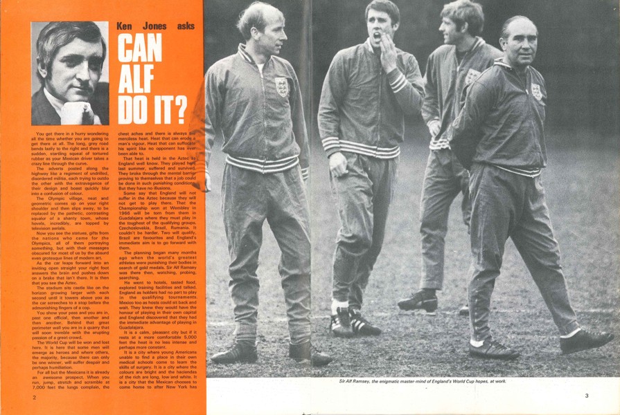 World Cup A Daily Mirror Special (1970) The Football Attic