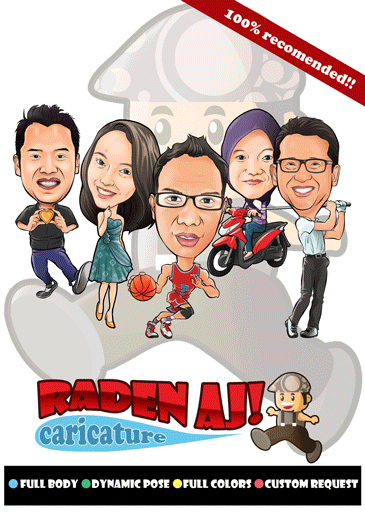 Welcome to Raden Aji Caricature Studio Welcome to Raden Aji Caricature Studio