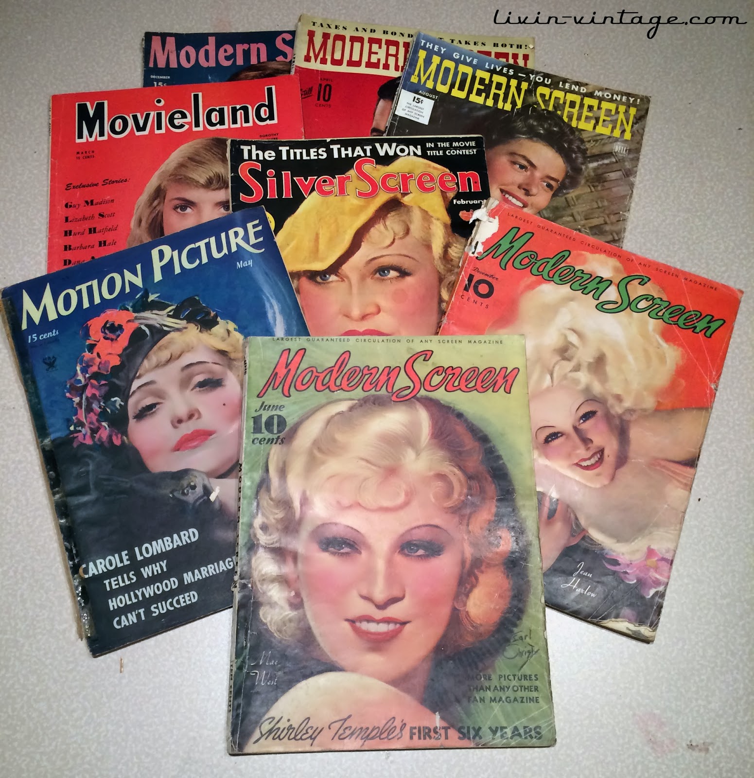 livin vintage History of Fan Magazines