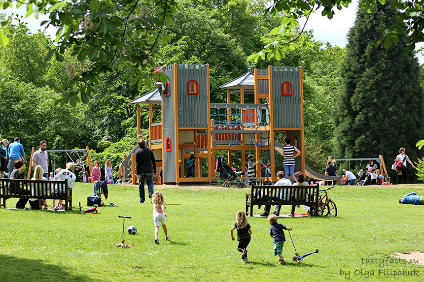 Golders Hill Park или о том как отдыхают воскресным днем простые