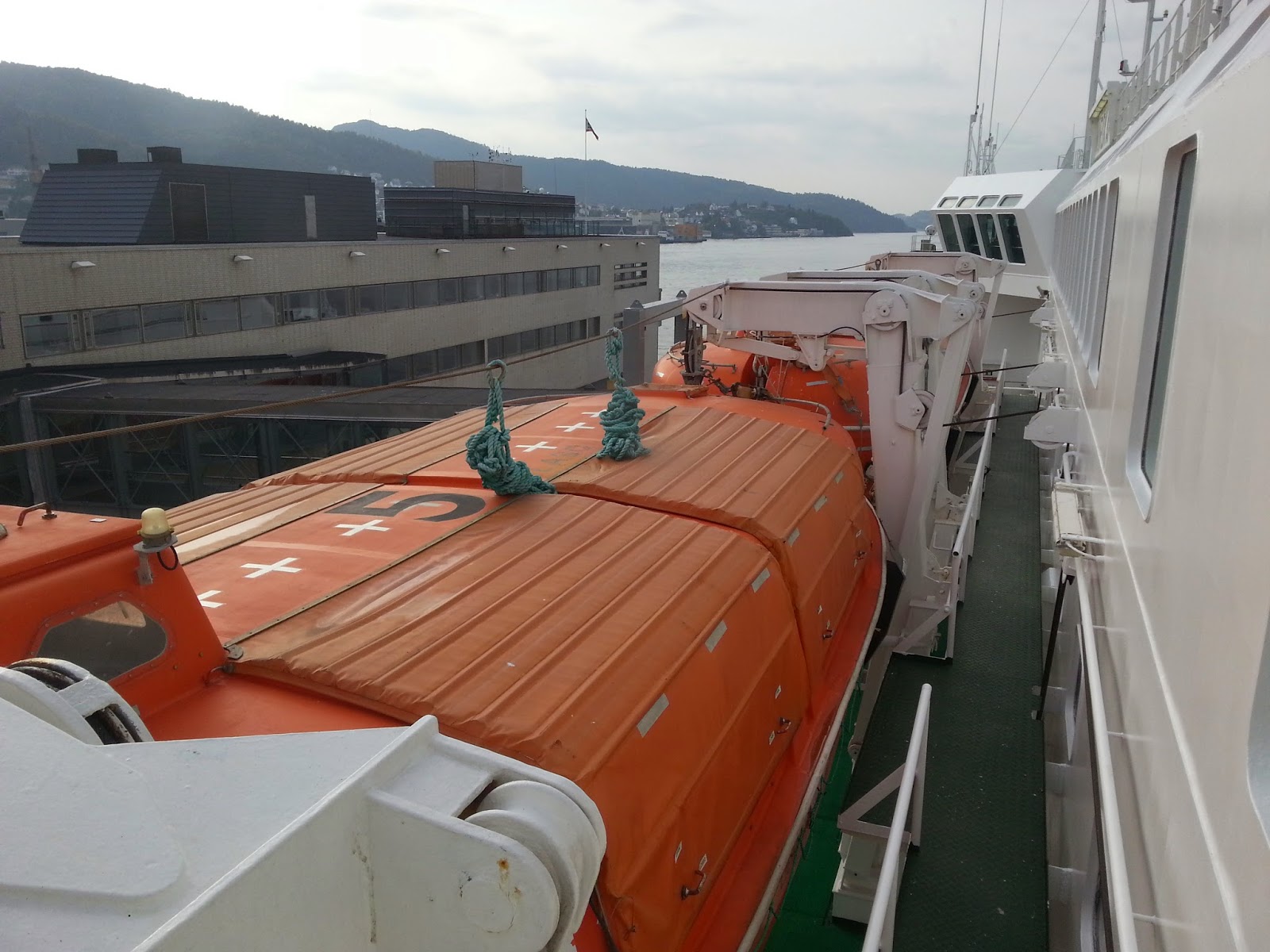 Hurtigruten MS Nordkapp - Lifeboats Hurtigruten MS Nordkapp - Lifeboats