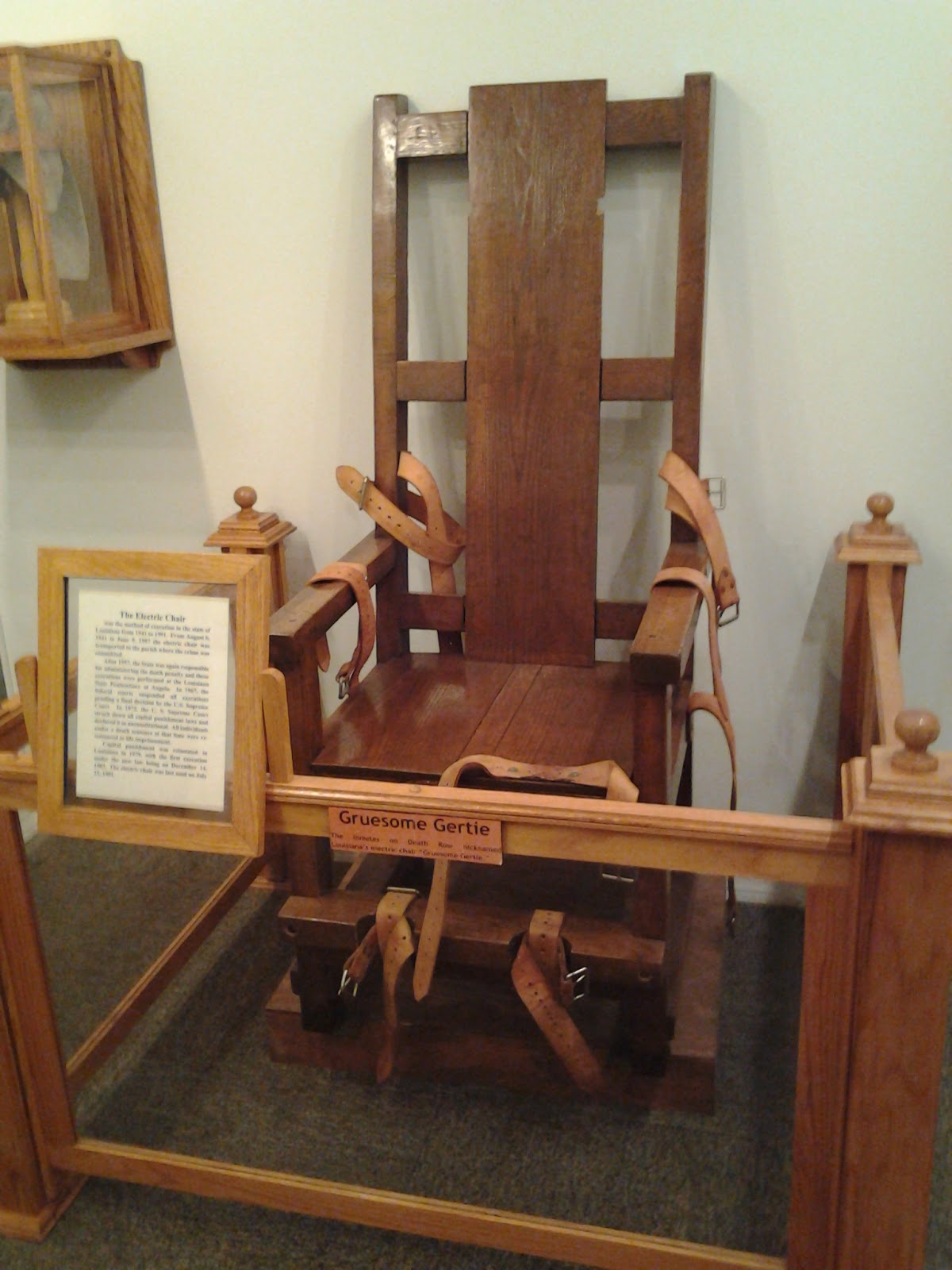 Hey Mom, Look Where I Am Today Baton Rouge, and nearby Angola Prison