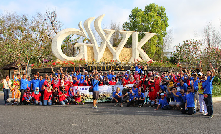 company family day at GWK, Bali